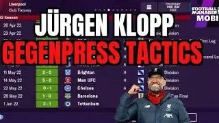 FM22 MOBILE BEST GEGENPRESS TACTICS RECREATION!