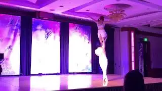 Duo Coalesce AcroDance performance at Interfusion Fest 2017