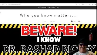 PSA: Rashad Richey Swag No Longer Available. Horrible News!