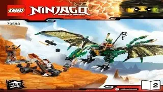 LEGO Ninjago 2016 THE GREEN NRG DRAGON 70593 - Лего Ниндзя го Зелёный Дракон #2