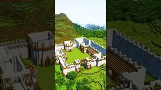 CASTILLO de DIORITA para Minecraft. #shorts