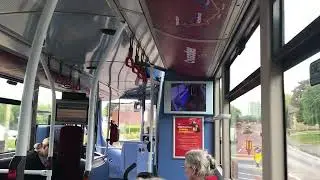 On the 27: Go North East NK12 GDJ/6052 Volvo B9TL Wright Eclipse Gemini 2