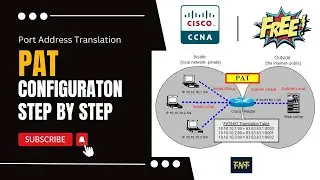 PAT Configuration In Packet Tracer | Port Address Translation | Bangla Tutorial | CCNA |The Net Tech