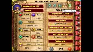 Wizard101 Stats- Michael DuneFountain