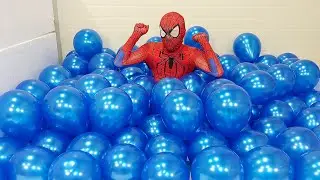 Spider Man Popping Balloons #5