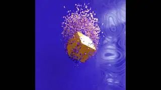 Cube Tear (Looping Animation w/ Sound)