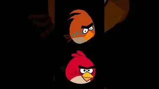 angry bird art (red bird)