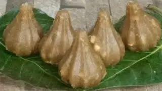 Healthy Wheat Modak / Only 2 tbsp Ghee Modak / #Shorts / #TR Tasty Foods
