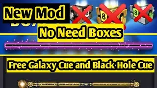 8 Ball Pool Galaxy Cue and Black Hole Cue Trick - 8 Ball Pool New Mod by 8BP Panther