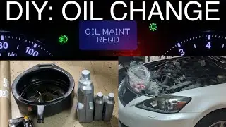 DIY: How to Oil Change Lexus IS350