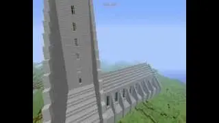 Minecraft Amazing Building. Church Of Hallgrimur