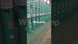Specializing in the production of deep well pumps