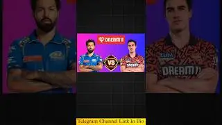 MI vs SRH 55th Match Dream11 Prediction...#ipl #ipl2024 #fantasydreamteam #drram11team mene bola