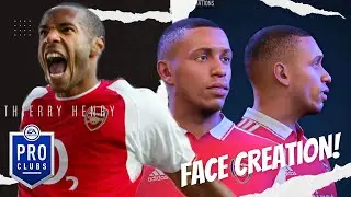 FIFA 23 - THIERRY HENRY Pro Clubs Face Creation
