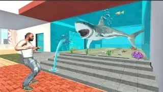 Franklin Change House to Fish Tank Aquarium in Indian Bike Driving 3D | GTA 5