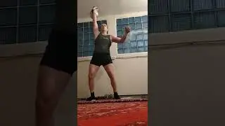 14.01.23 16 кг спринт 223 раза за 4 мин 8 сек ( эстафета Виталия Ситникова )