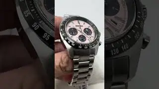 SEIKO PROSPEX SPEEDTIMER PEACH DIAL #SSC963 #SSC963P1