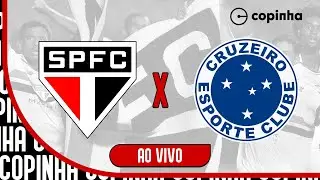 São Paulo 1 x 2 Cruzeiro (Direto do Pacaembu) - Copinha 2026: Jornada AT