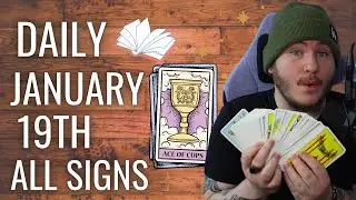 (All Signs) DAILY TAROT READING! - JANUARY 19TH!🧿😎❤️🎆