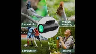 Gosky Monoculars Telescope, 15x55 HD Monocular for Adult with BAK4 Prism & FMC Lens