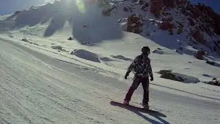 Erzincan Ergan Dağı Kayak Merkezin de Snowboard ve Kayak