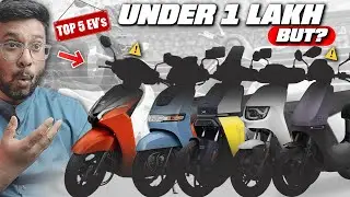 Top 5 Electric Scooters Under ₹1 Lakh In 2025 &mdash; But There&rsquo;s a Catch! Electric Scooter