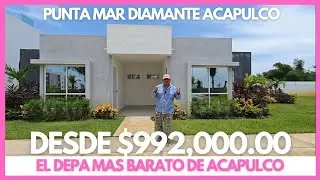 ✅ El DEPA más BARATO de ACAPULCO ‼️ Punta Mar DIAMANTE ‼️ Depa NARANJO