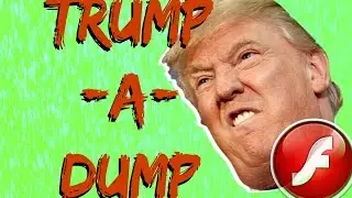 TRUMP FLASH GAMES (TRUMP-a-Dump) PUNCHING TRUMP