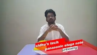 Panasonic eluga note unboxing