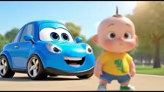 Learn Car Colors Kids Nursery 🚗 Blue Car | Colors Song for Toddlers | Nursery Rhymes