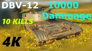 WORLD OF TANK DBV 12 11000 DAMMAGE 10 KILLS 4K