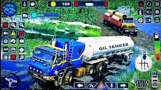 OIL 🛢 TRANSPORT SIMULATOR TRUCK GAMES OFF-ROAD 8X8 TRUCK 🚚 DRIVING GAME HIGH GRAPHICS