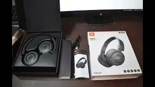 JBL Tune 500 - Unboxing | Powerful Bass On-Ear Headphones with Mic (Black)