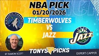 Timberwolves vs. Jazz NBA Betting Odds & Picks, 1/20/26 | Night Moves Show
