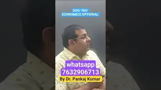 BPSC DSO AND FAO ECONOMICS OPTIONAL