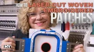 How To Laser Cut Woven Embroidered Patches