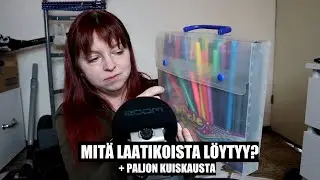 ASMR - Tavaroiden järjestelyä - Paljon höpötystä