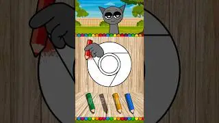 Sprunki Colour Match Puzzle Challenge- Gray #spunki #animation  #quiz