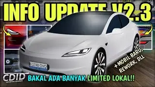 REVIEW MOBIL BARU OTW CDID UPDATE V2.3 HALLOWEEN, INFO LIMITED CUMI, DLL!! | CDID Roblox Part 1