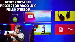 CLOKOWE 2024 Upgraded Portable Projector |