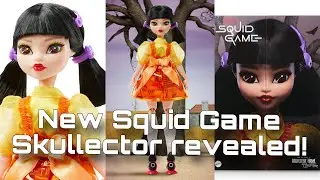 MONSTER HIGH NEWS! NEW Squid Game Young Hee Skullector doll revealed!