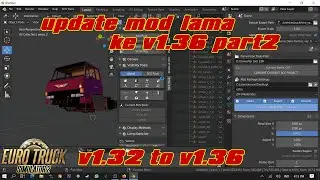 Tutorial rework mod ets2 v1.32 ke v1.36 part2