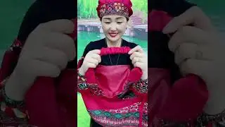 Cooking apron #ethnic style apron headscarf sleeves #ethnic style apron # apron kitchen cooking