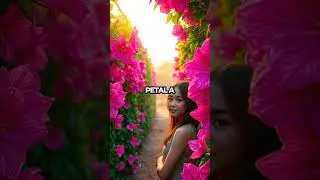 Discover Elara's Magical Garden of Unseen Colors! 🌈 #Shorts
