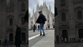 Jump into Milan with me! Full vlog goes live tomorrow night at 7pm! 🇮🇹 #vlog  #transition