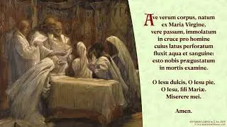 Ave Verum Corpus in G for SATB (Performance)