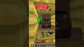 The best Minecraft Villager trade for emeralds