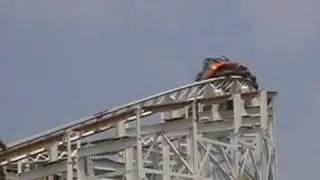California Screamin' Off Ride Footage Disneyland Resort Anaheim California.