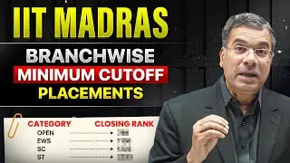 IIT Madras Admission 2026 🔥 Cutoff, Placements, Median Salary & Top Recruiters