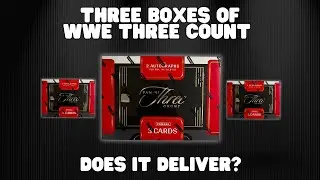 Three Boxes of WWE Three Count